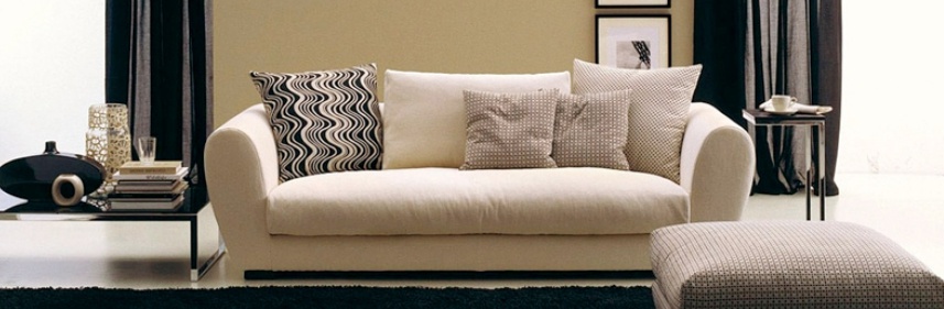 Sofa double or triple padded Taylor, Bontempi Casa