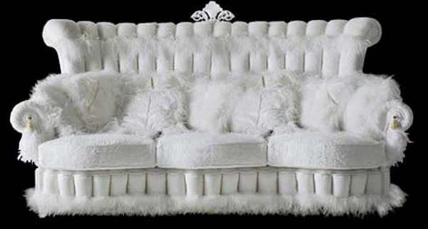 Three seater sofa with high back, AltaModa