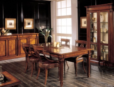 Dining table sliding Queen, Bianchini