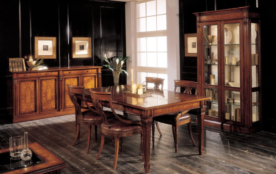 Dining table sliding Queen, Bianchini