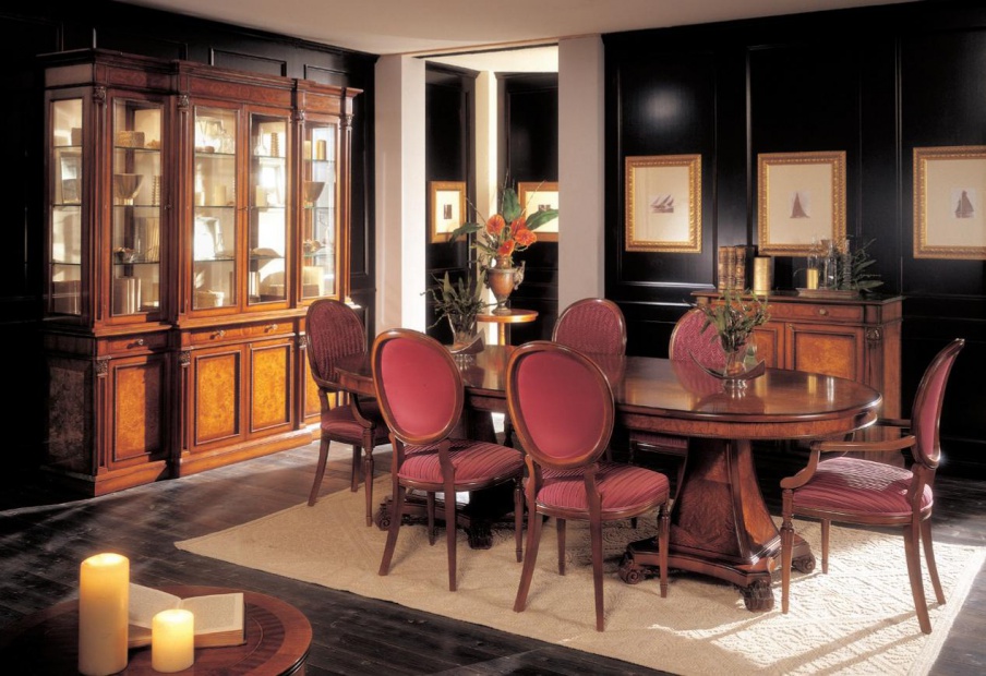 Dining table sliding Queen, Bianchini