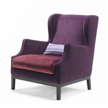 Armchair Chauffeuse Living Divani 