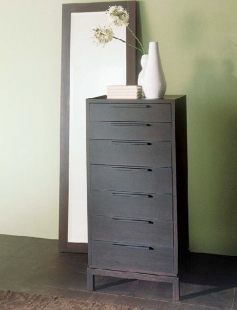 Floor mirror in a wooden frame Tiberio, Bontempi Casa