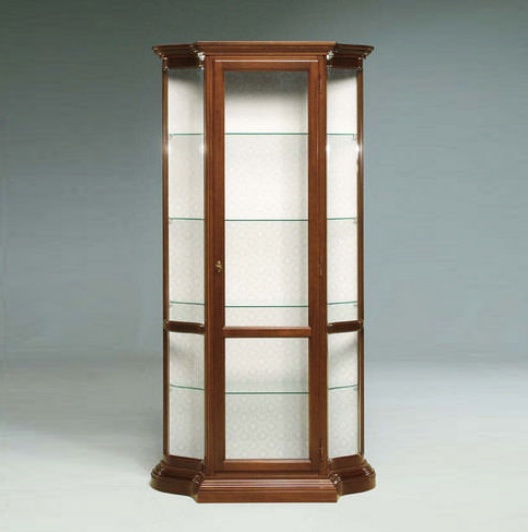 Showcase on a frame of solid wood 5119, BTC