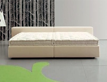 Bed Extra Wall Sommier, Living Divani