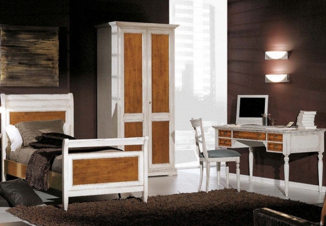 Wardrobe double on a frame of solid wood 5126/COL, BTC