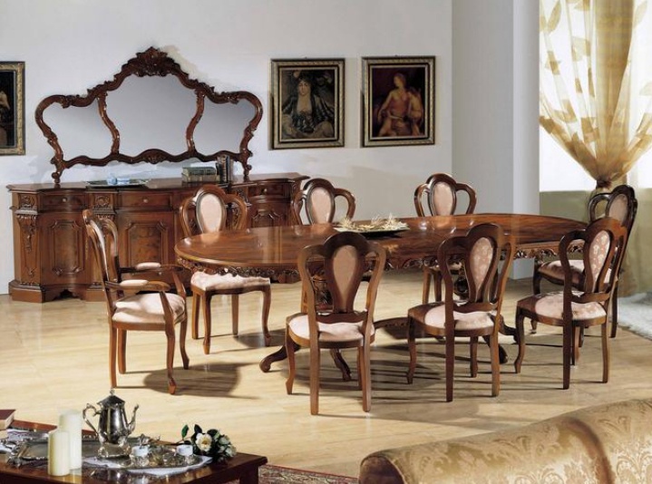 Dining on a frame of solid wood 513/C / 513/S / 24/V / 146, BTC