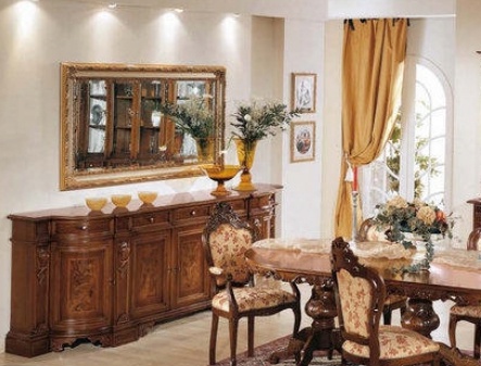 A snack bar with a frame made of solid wood 55/M BTC