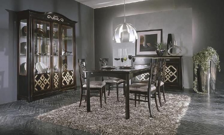 Dining on a frame of solid wood 555BS / 557BS / 558BS / 559BS, BTC