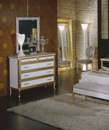 A chest of drawers on a frame of solid wood 6002/25, BTC