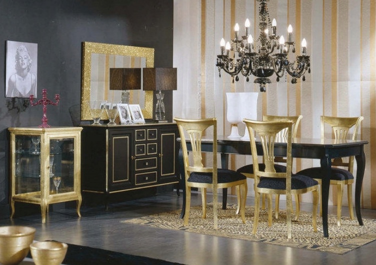 Dining on a frame of solid wood 6014/26 / 6016/21 / 6015/21 / 6013/21 / 6017/17 / 6018, BTC