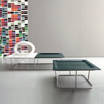 Coffee table low table Leaf