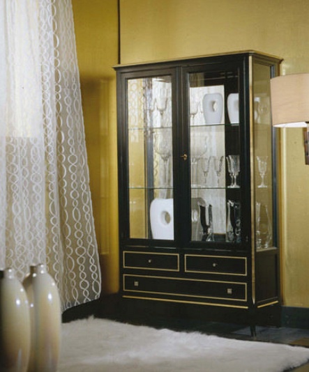 Showcase double on a frame of solid wood 6020/17, BTC