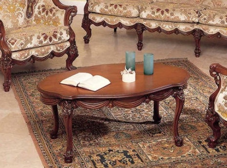 A coffee table on a frame of solid wood 7/51, BTC