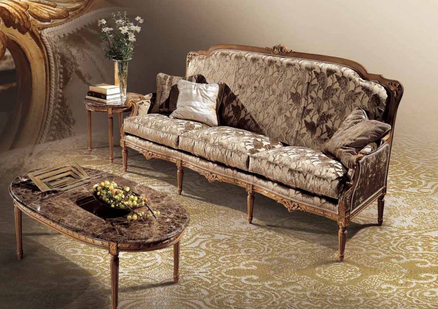 Three seater sofa Monti in fabric, Angelo Cappellini 