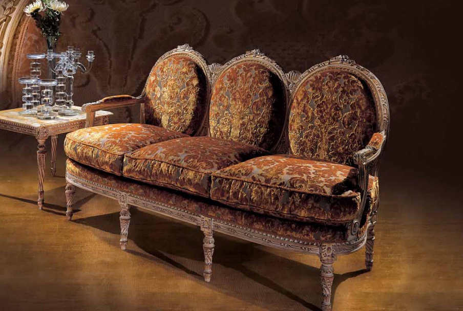 Three seater sofa Leopardi, Angelo Cappellini 