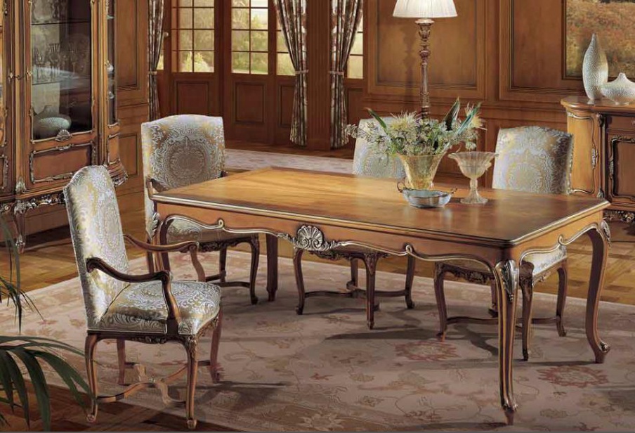 Dining table with rectangular tabletop, Angelo Cappellini