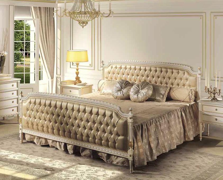 Double bed in fabric Salieri, Angelo Cappellini