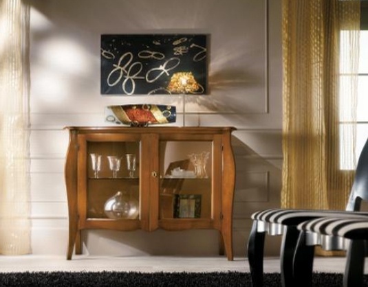 Stand on a frame of solid wood 713/G, BTC