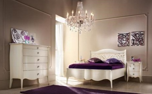 Bedroom on a frame of solid wood 726/G / 727/G / 725/G, BTC