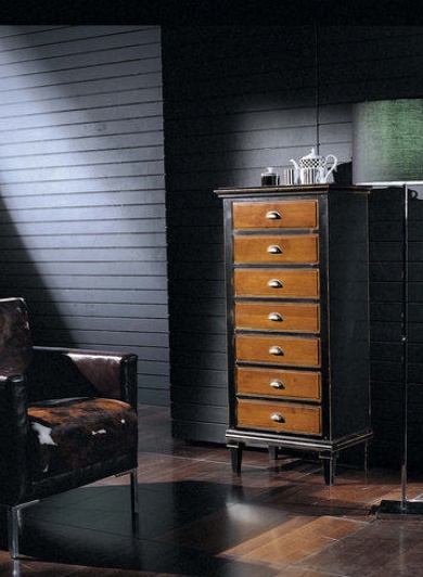 A chest of drawers on a frame of solid wood 8113/COL, BTC