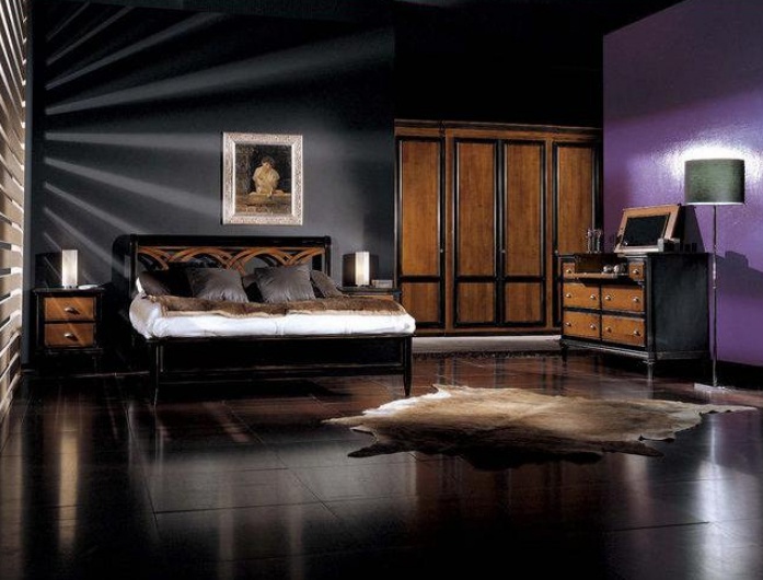 Bedroom on a frame of solid wood 8117/COL / 8627/COL / 8630/COL / 8123/COL, BTC