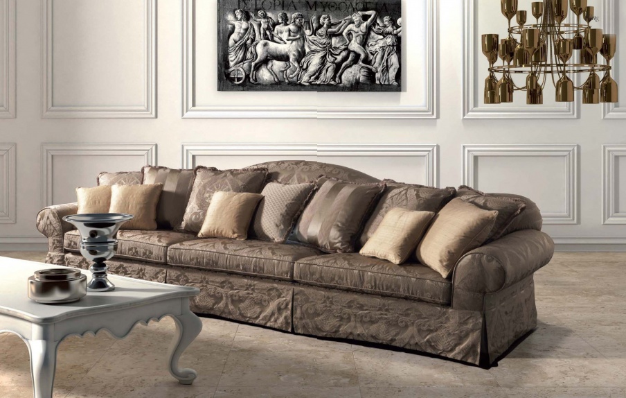 Three seater sofa, King - Asnaghi (Made in Italy)