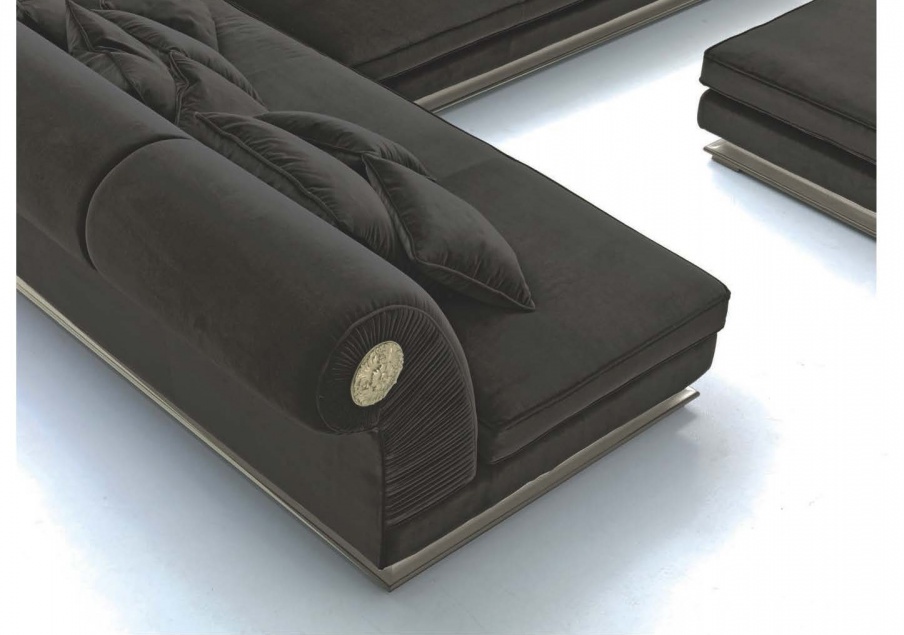 Corner sofa, Prestige Asnaghi (Made in Italy) Luxury furniture MR