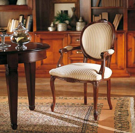 Chair with round backrest, Bakokko