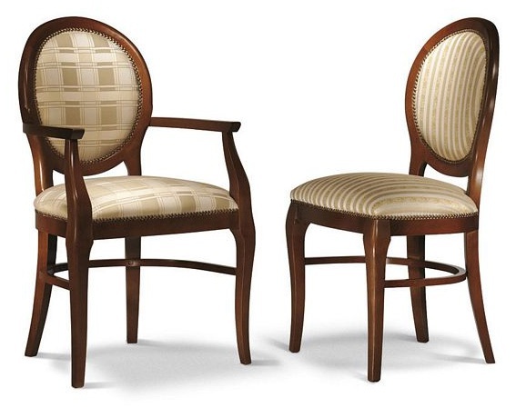 Chair with round backrest, Bakokko