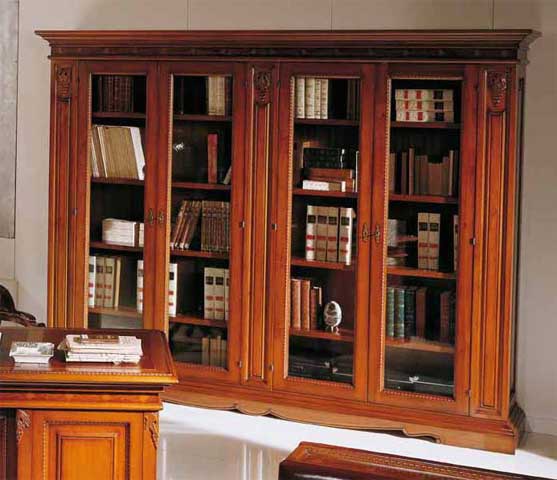 Bookcase with hinged doors, Bakokko