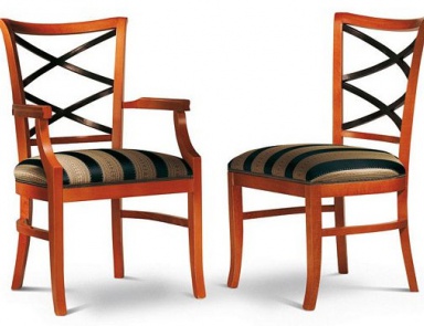 The chair with the frame made of solid wood, Bakokko