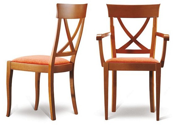 Chair with armrests, Bakokko