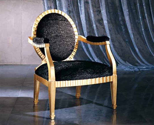 Chair with armrests, Bakokko