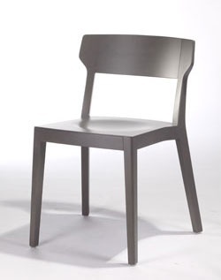 Chair with wooden case Scarlet, Accademia