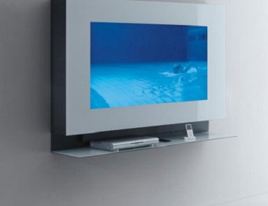 Wall Cabinet for audio-video equipment New Concepts Media Case, Acerbis International 