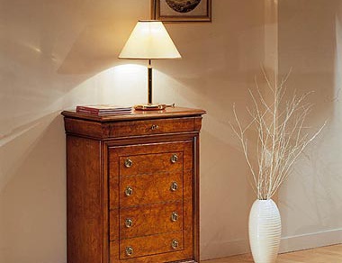 Dresser with drawers, Bianchini