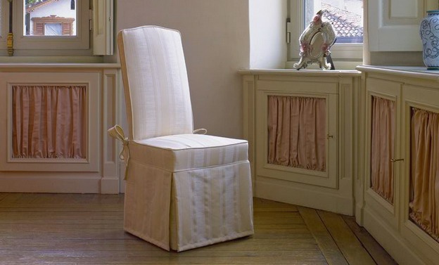 Chair with high back, Biba Salotti