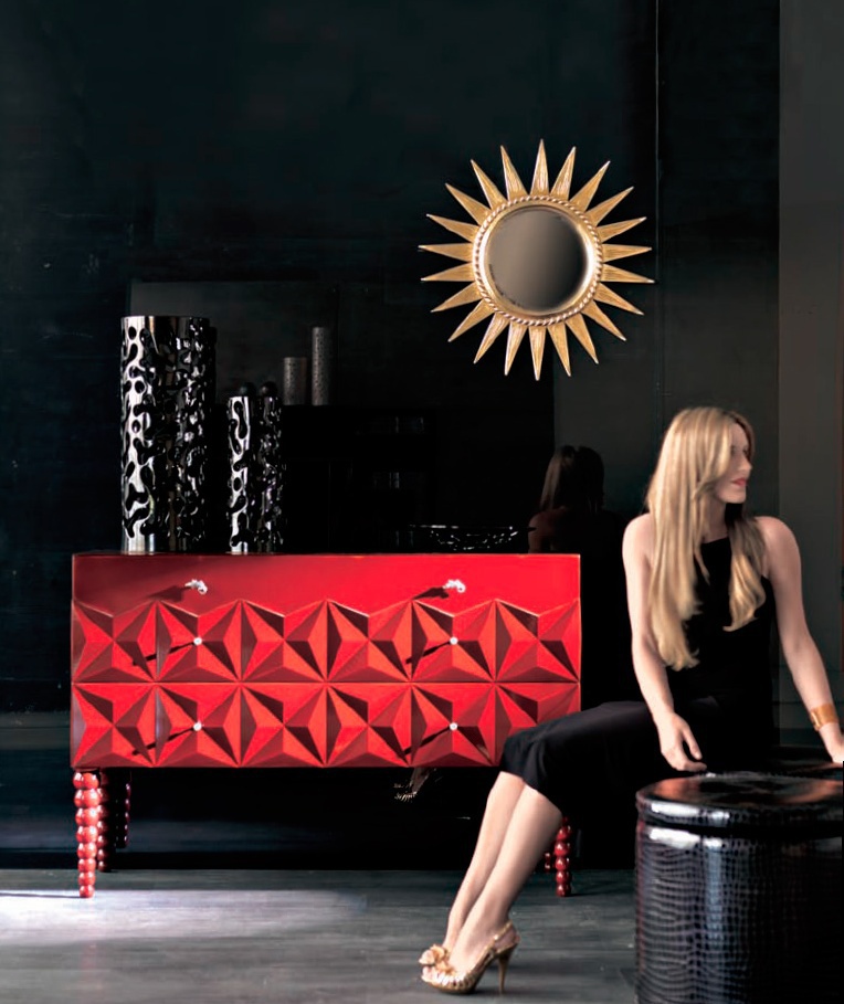 Dresser solid wood C379, Bizzotto