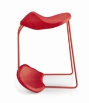 Chair with seat in wood Dinamica, Alias