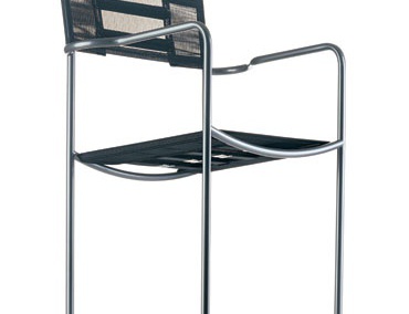 Chair with seat and back made of polyester and steel frame Outdoor, Alias 