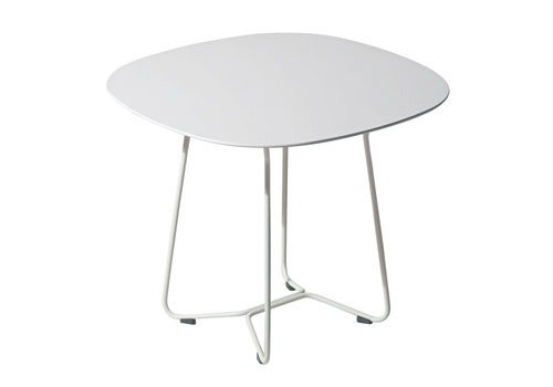 Table with frame in steel and top made of plastic Segesta, Alias