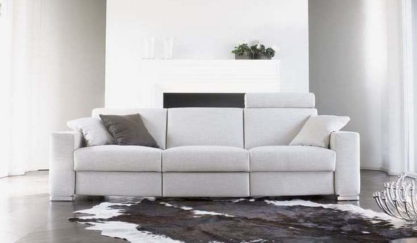 A sofa with a hidden frame, River - Biba Salotti