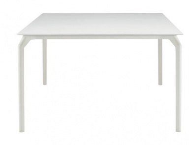Table with aluminum frame construction and top of wood, metal or glass-Tec, Alias