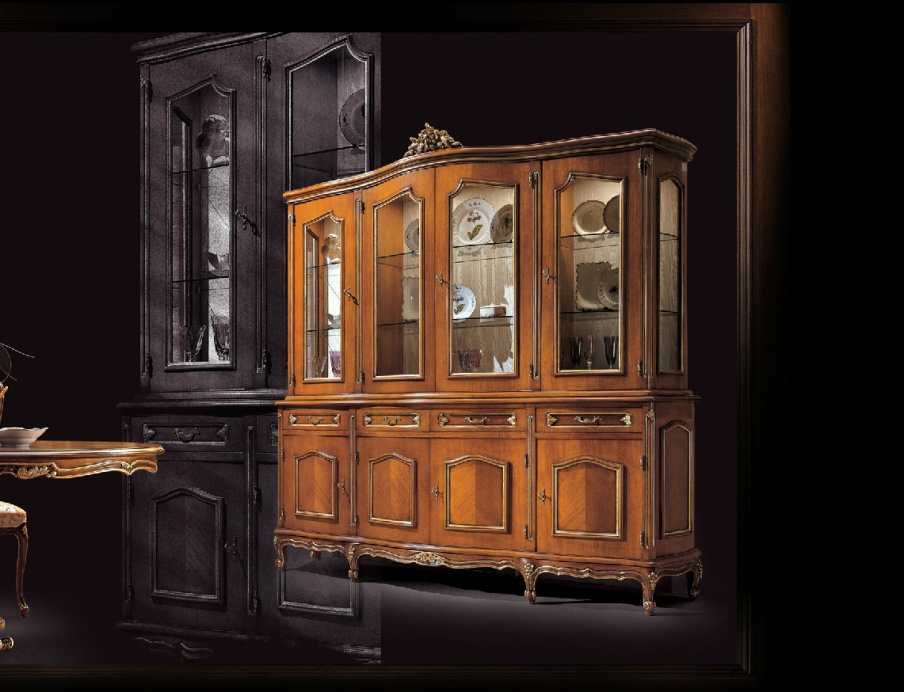 Sideboard with wooden case Raffaello, Angelo Cappellini