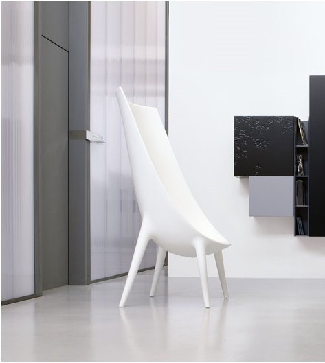 Chair with high back - Capo D' Opera