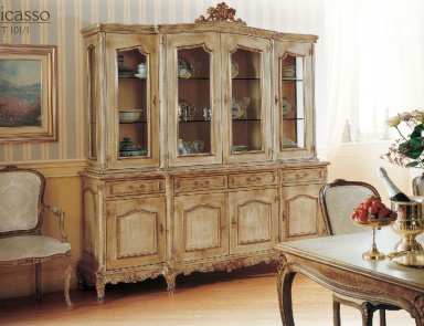 Sideboard with wooden case Picasso, Angelo Cappellini