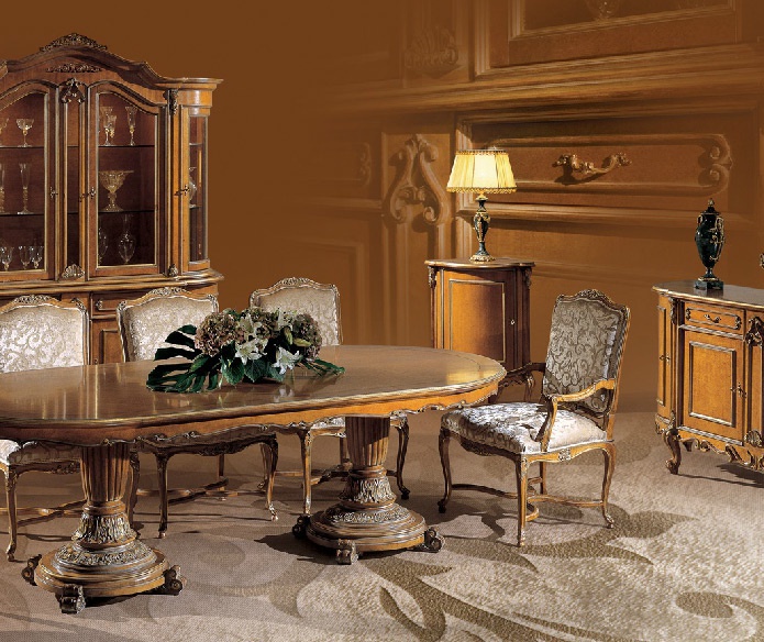 Dresser with wooden case Cignani, Angelo Cappellini