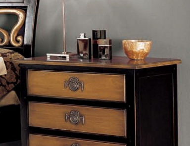 Nightstands bedside in a classic style, Bizzotto