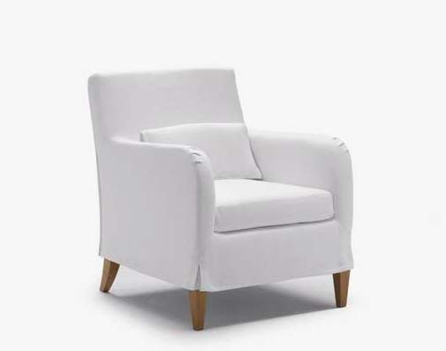 A chair with a hidden frame, Clorinne - Biba Salotti